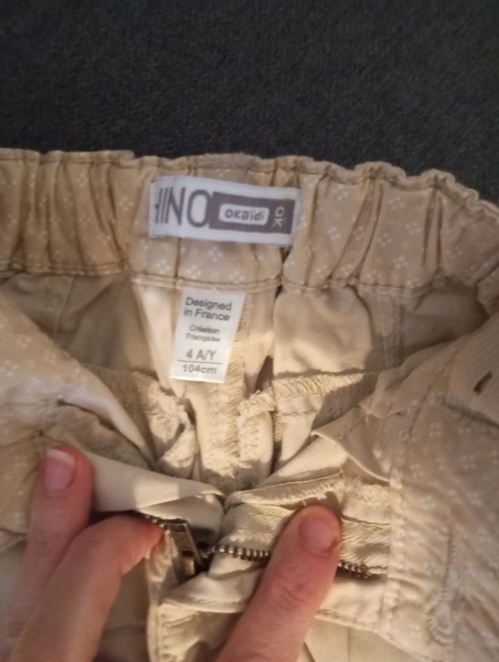 Pantalon fille Okaïdi 4 ans - photo numéro 2