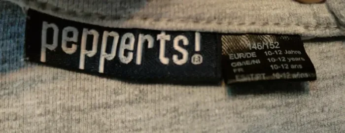 Tee-shirt manches longues épais gris Pepperts taille 10/12 ans - photo numéro 3