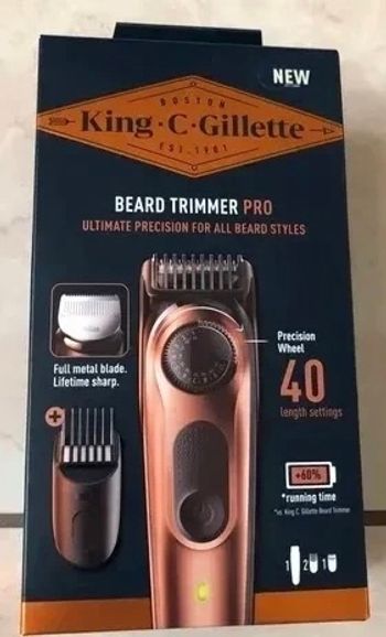 Coffret tondeuse Barbe Beard Trimmer Pro GILLETTE Neuf dans emballage    