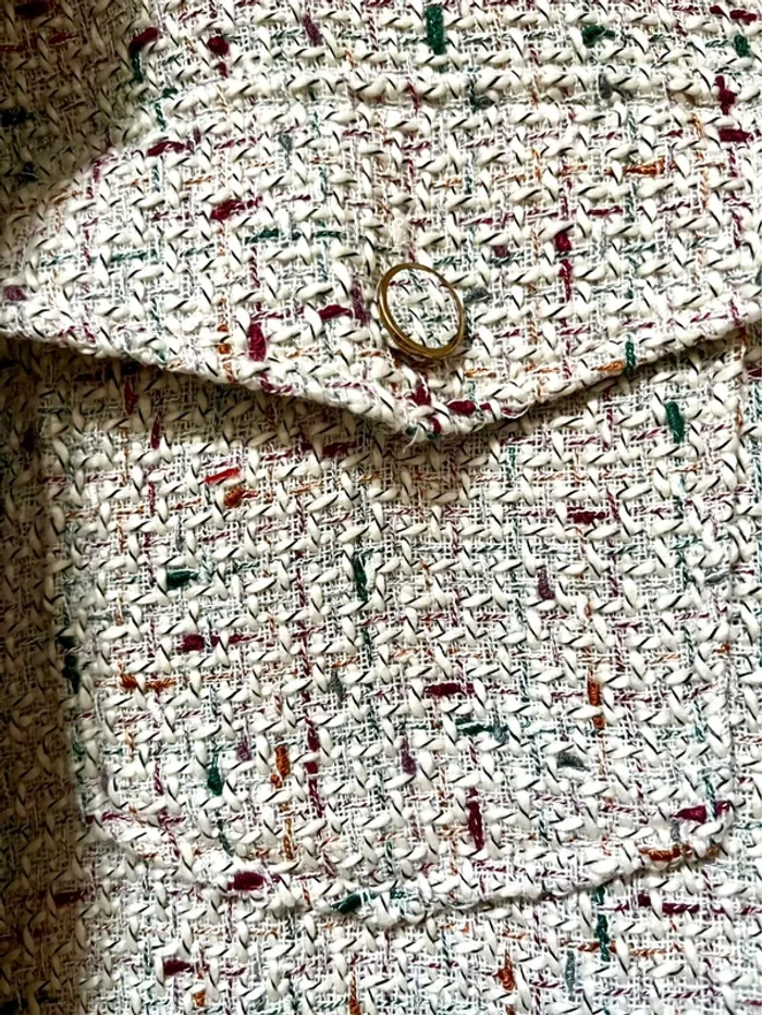 Veste chemise aspect tweed - neuve jamais portée - photo numéro 10