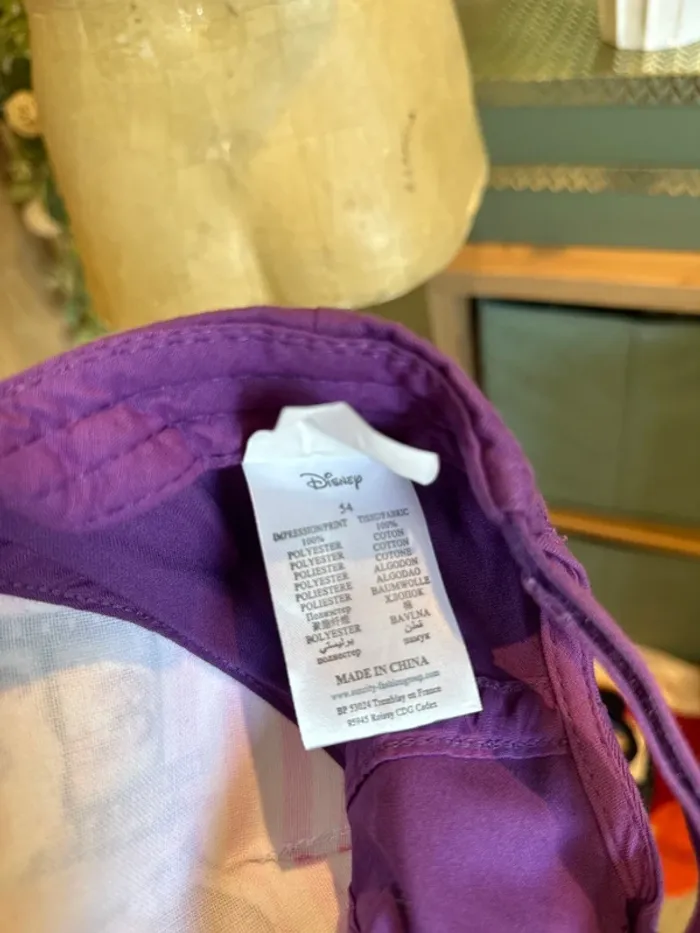 Casquette Violetta, taille 54 cm - photo numéro 3
