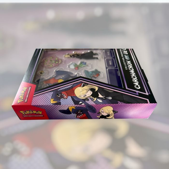 Coffret Pokémon Premium Carchacrok EX de Cynthia – Neuf & Scellé – Edition Collector - photo numéro 5