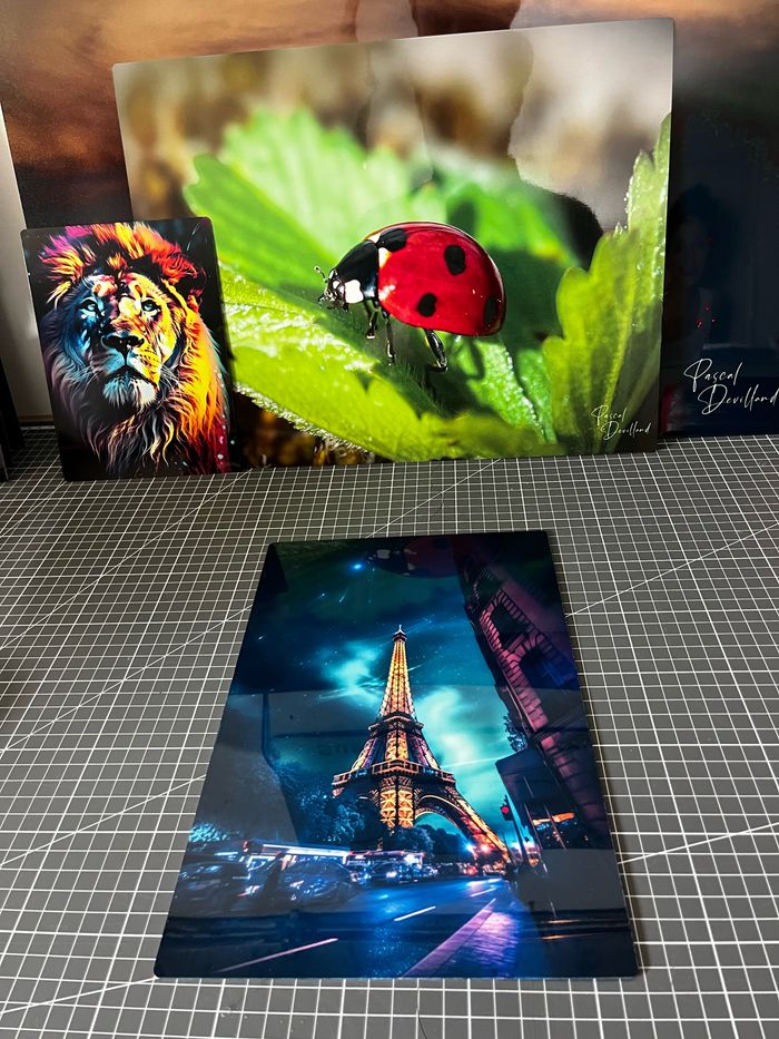 Poster en métal Paris