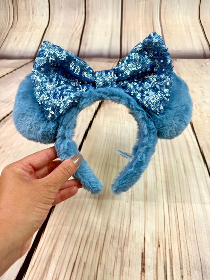 Ears Disney oreilles de Minnie fausse fourrure et sequins Tokyo Disneyland exclusive - photo numéro 8