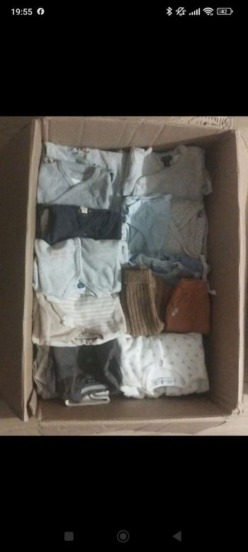 Lot de vêtement bébé garçon 