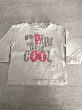 T-shirt manches longues Kimbaloo garçon 9 mois