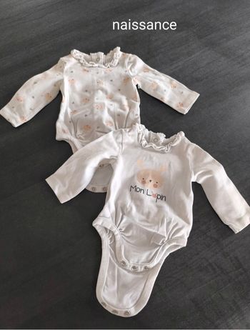 Lot de 2 bodys orchestra