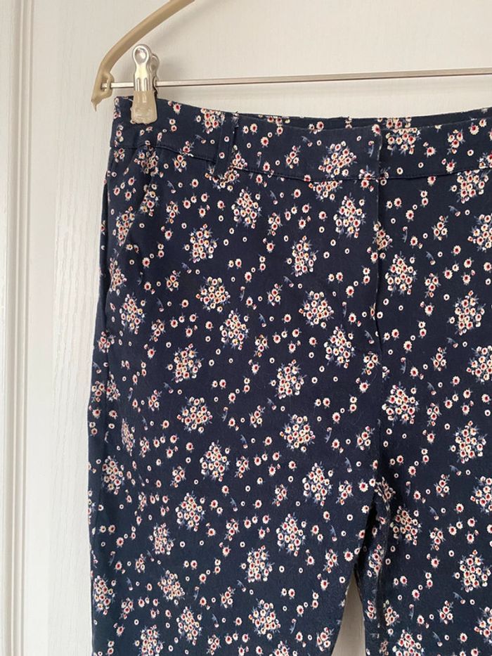Pantalon fleuris droit - photo numéro 2