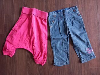 Lot pantalons printemps été 5 ans
