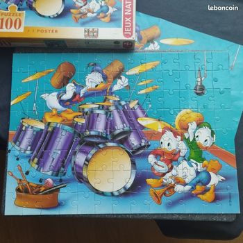 Puzzle 100pièces Donald de Nathan