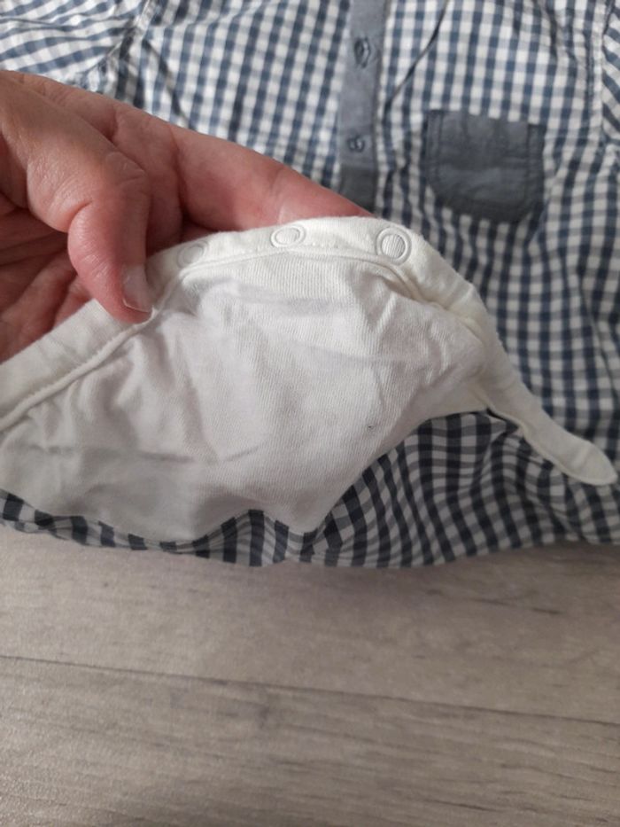 Body chemise 9 mois - photo numéro 4