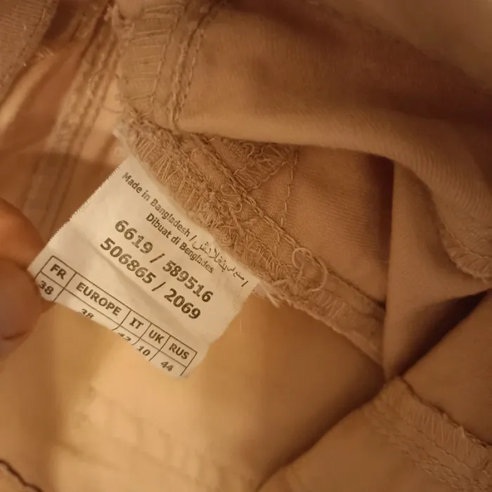 Pantalon femme taille 38 rose clair - photo numéro 3