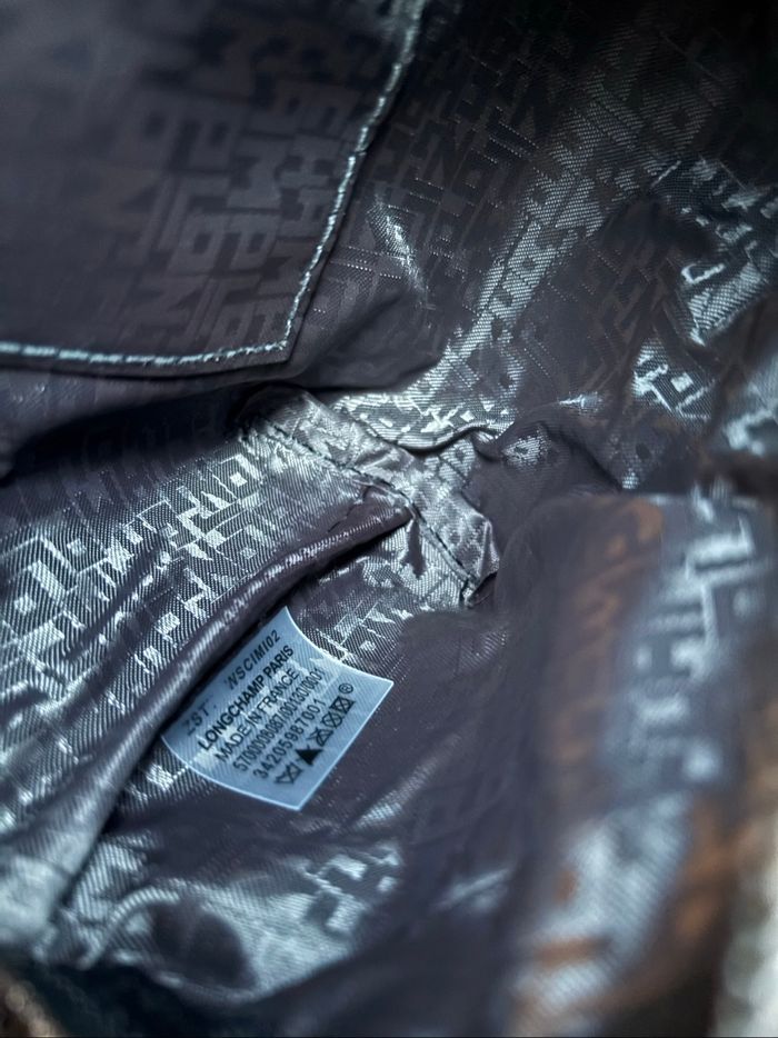 Sac Longchamp XS - Cuir - Noir - photo numéro 7