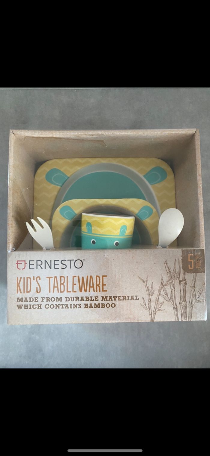Set de repas Hippopotame Ernesto