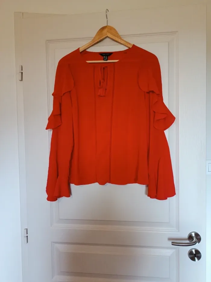 Blouse rouge - photo numéro 2