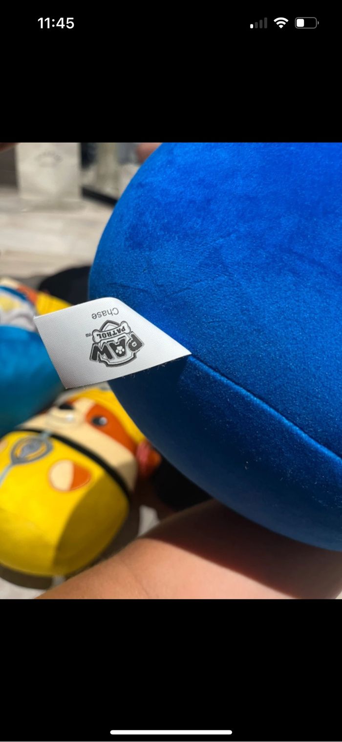 Peluche Chase 30 cm pat patrouille - photo numéro 9