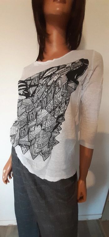 Haut manches 3/4 etam 42 xl