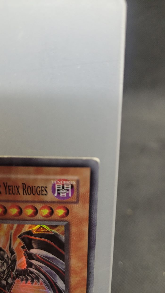 Carte Yu gi oh  - dragon sombre métallique aux yeux rouges - photo numéro 2
