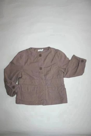 Petite veste taupe Obaibi 3 ans