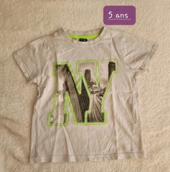 T-shirt MC 5 ans / Kiabi