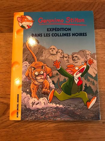 Livre Geronimo Stilton Numéro 58 Expédition dans les collines noires