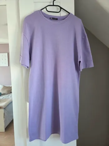 Robe violette lila zara