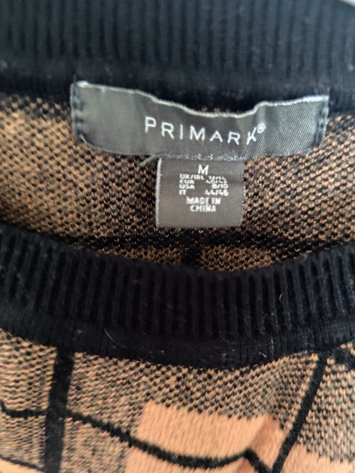 Pull crop top carreaux - photo numéro 2