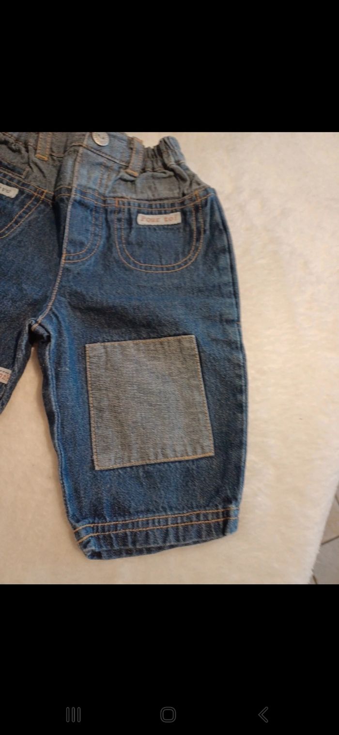 Jean bébé taille 6 mois - photo numéro 2