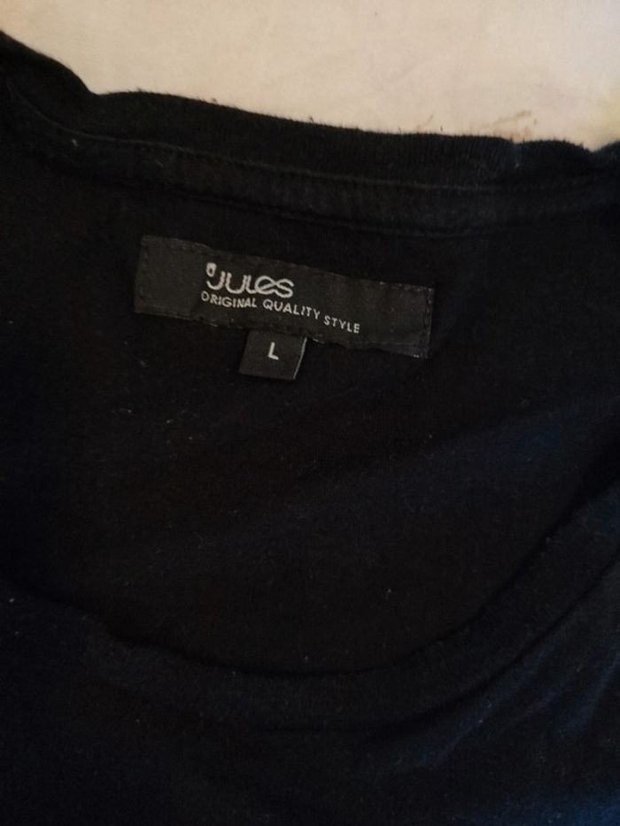 T shirt jules noir - photo numéro 5