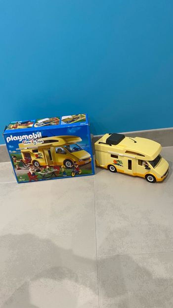 Camping car playmobil Playmobil Beebs