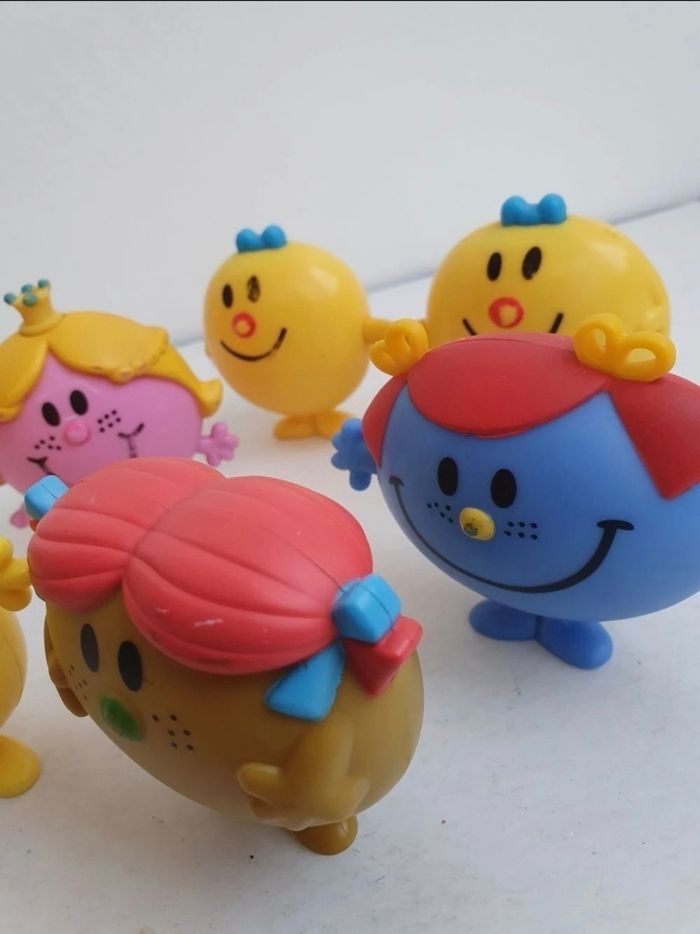 6 figurines monsieur madame - photo numéro 4