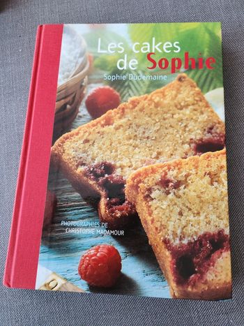 Livre de cuisine Les Cakes de Sophie