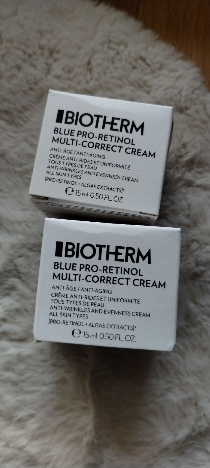 Crème rétinol biotherm