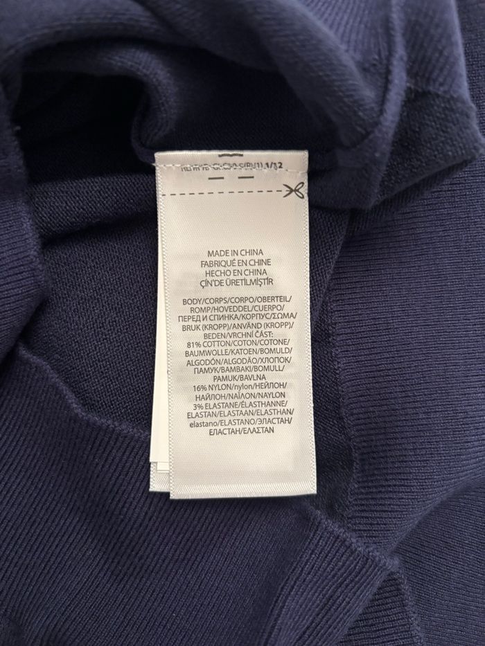 Cardigan Ralph Lauren femme taille S bleu marine - photo numéro 10