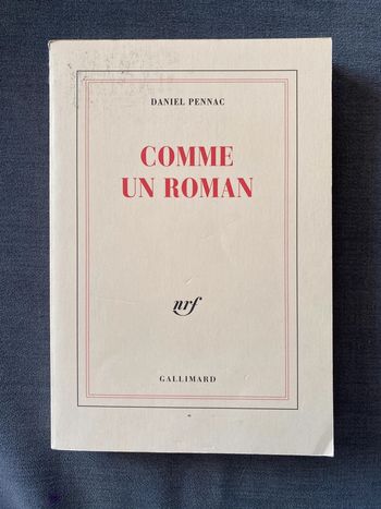 Comme un roman - Daniel Pennac