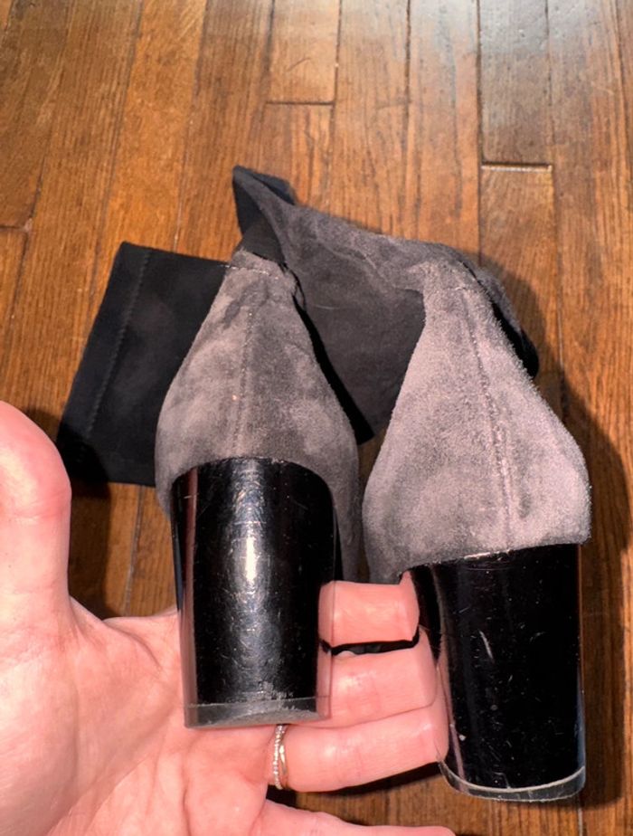 Bottes en daim Robert Clergerie  Taille 5,5 donc 36,5 - photo numéro 5
