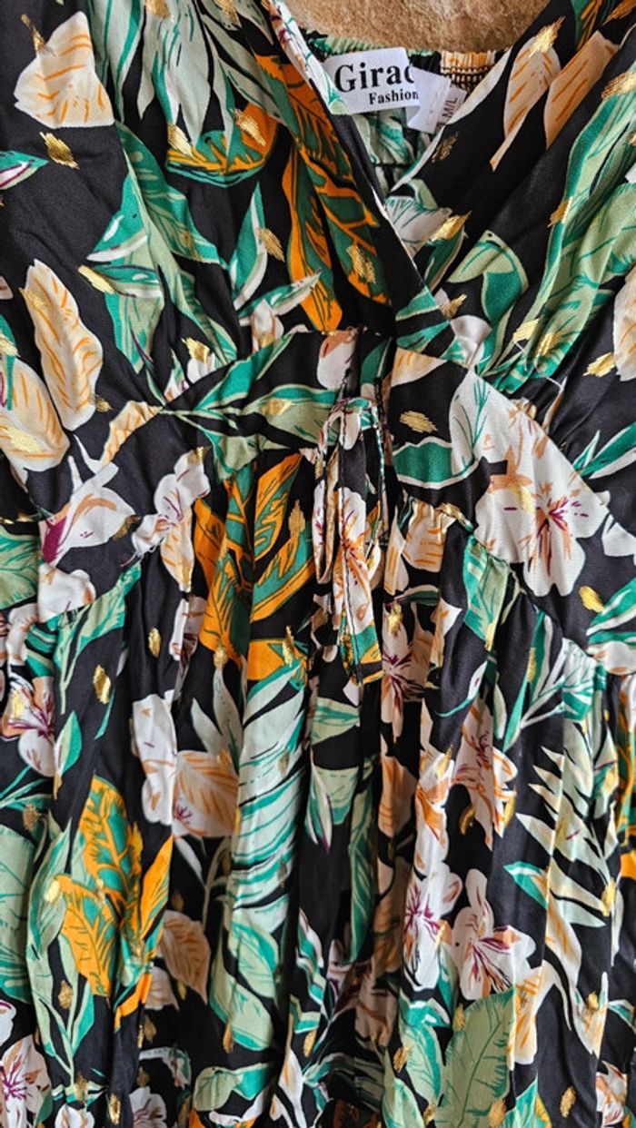 Robe longue verte - photo numéro 4