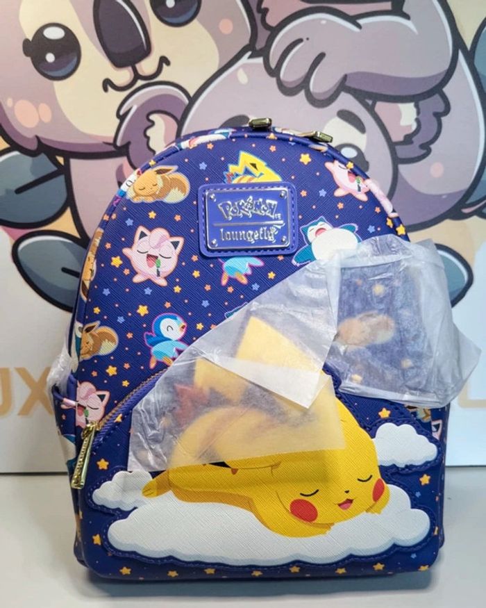 Pokémon - Pikachu et Amis dormant - Mini Sac à Dos LoungeFly