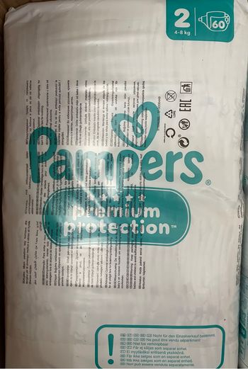 Pampers 120 couches T2