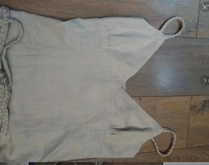 Robe d'été en lin et coton beige t 38 Mystic - photo numéro 9