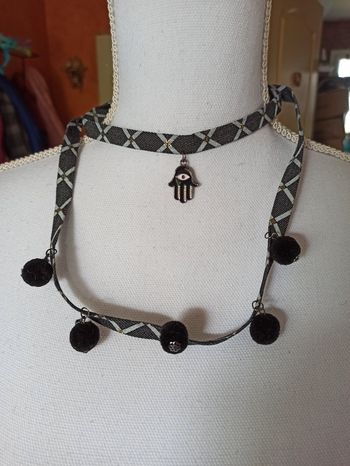 Tour de cou double rangs