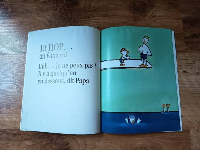 Livre album enfant, Poule mouillée, École des loisirs - photo numéro 2