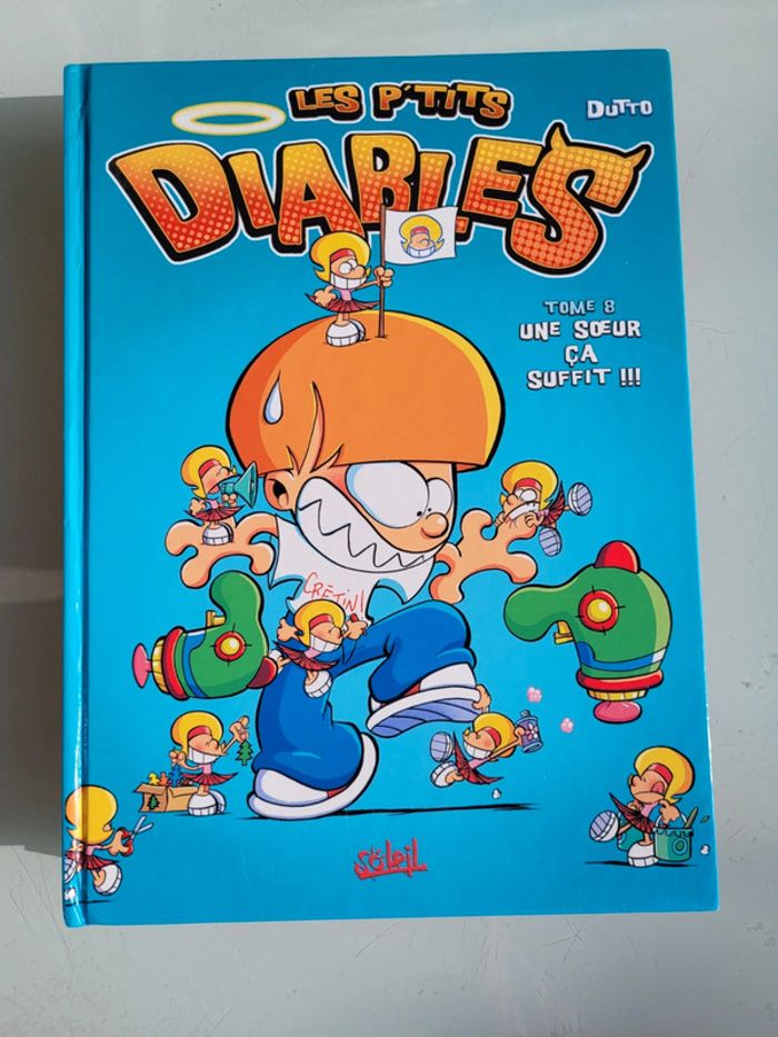 16 BD Les P'tits Diables 1, 2, 4, 6, 8, 9, 10, 11, 12, 14, 15, 21, 24 et 26 et 2 Compil' - photo numéro 7