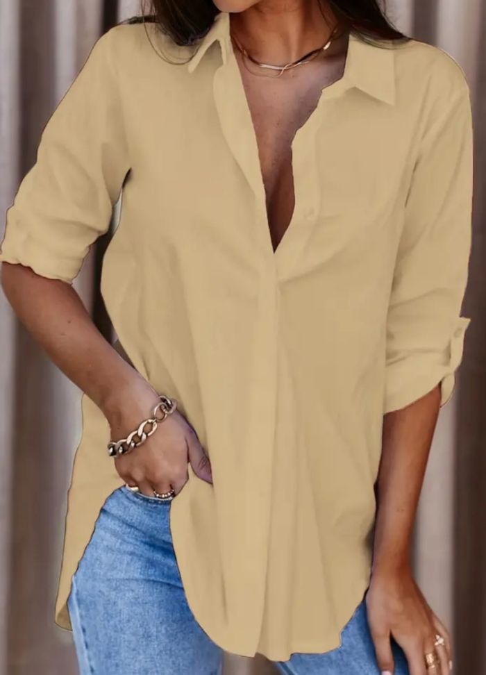 Chemise beige femme xxl - photo numéro 3