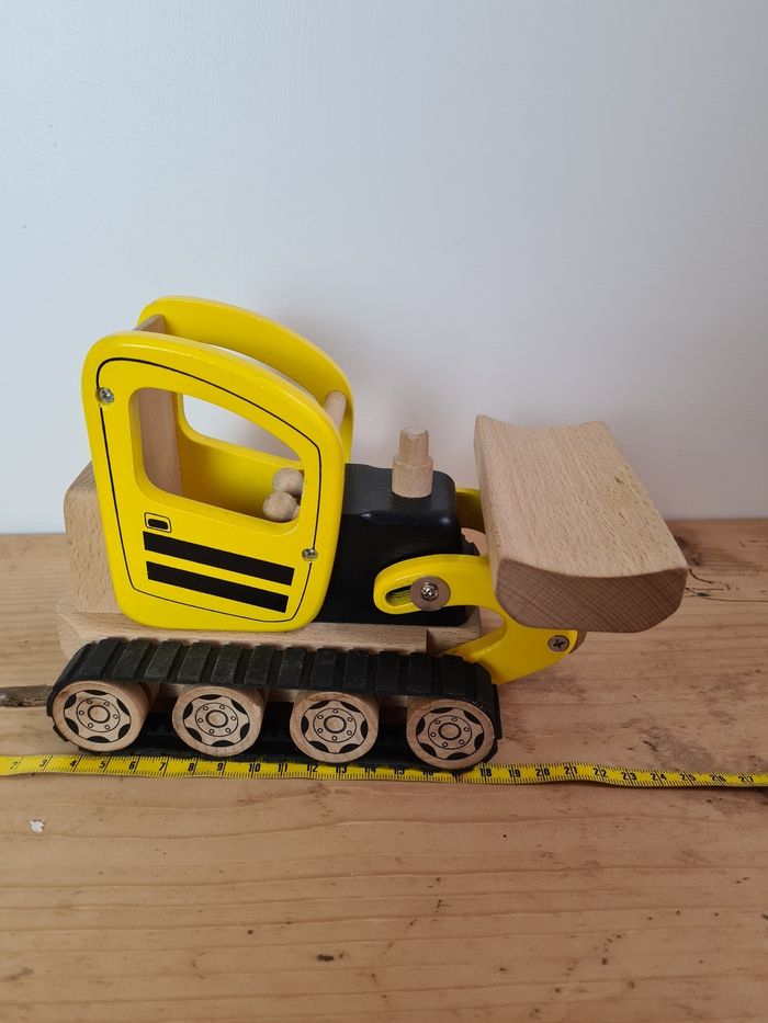 Tractopelle bois à chenilles John Crane - photo numéro 3