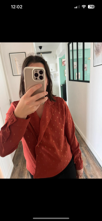 Lot de 2 blouses Lili & Lala taille S polyester viscose