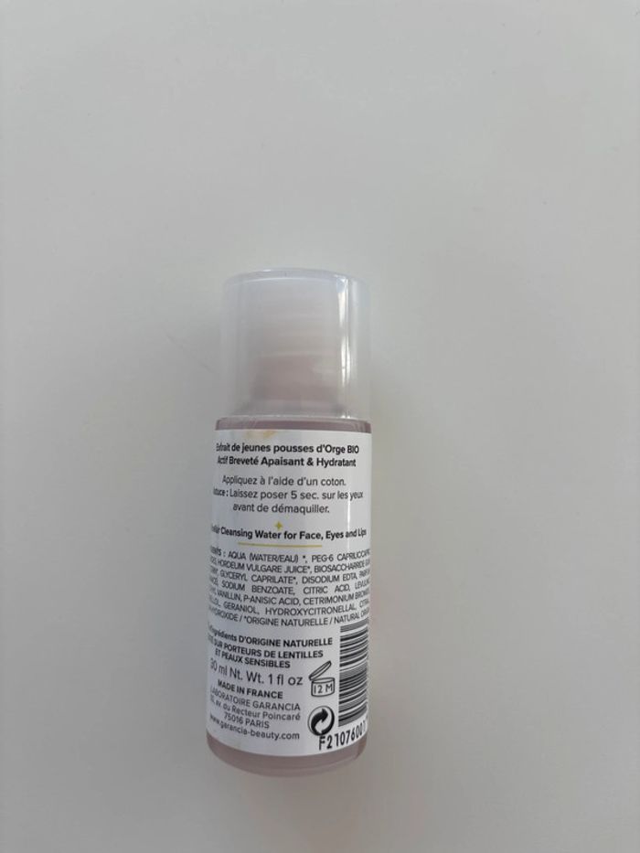 Eau micellaire Garancia – 30 ml – Rose d’Antan - photo numéro 2