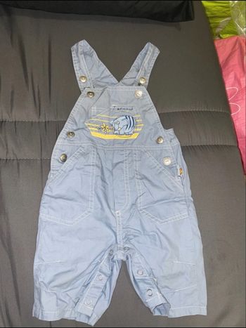 Salopette  short  12 mois 