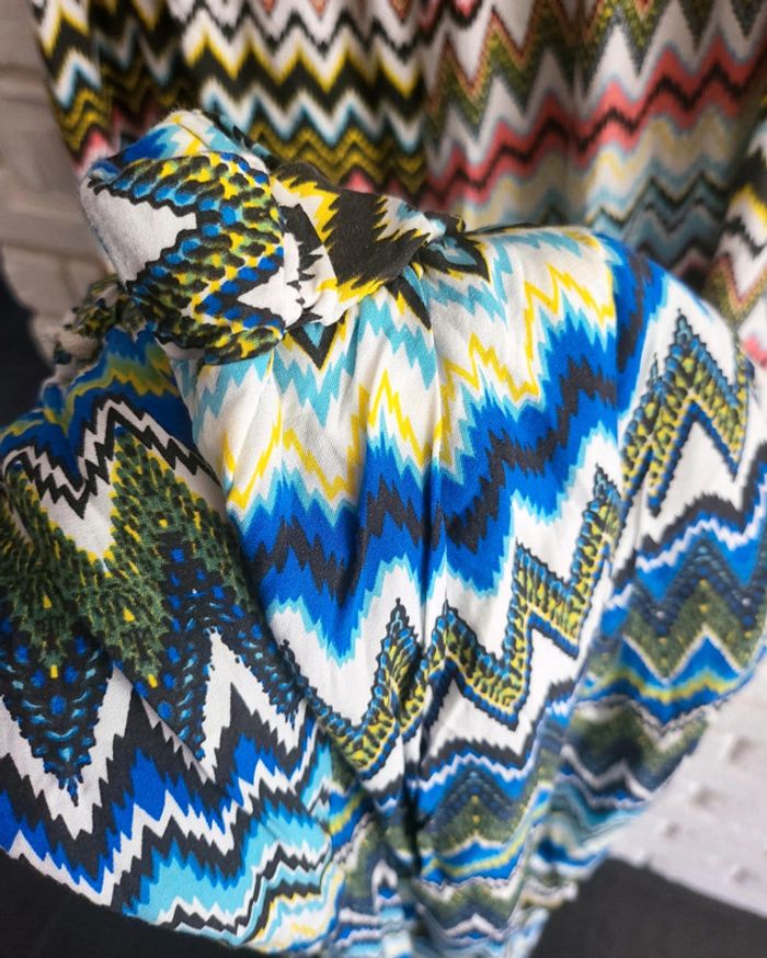 Lot Deux très longues robes bustier impression tendance - photo numéro 5