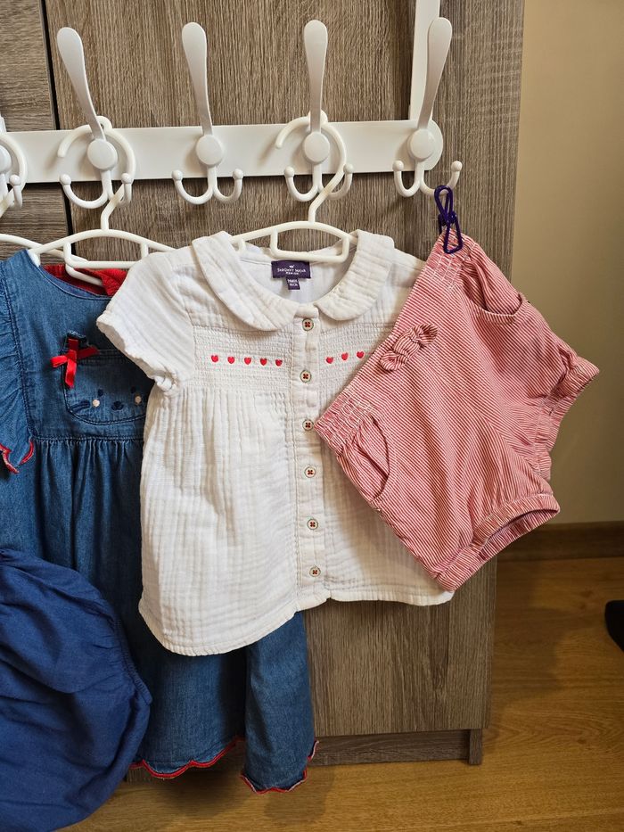 Vêtement Bébé Fille - Collection : Rencontres sur la Seine - Sergent Major - 24 mois 86 cm - photo numéro 5